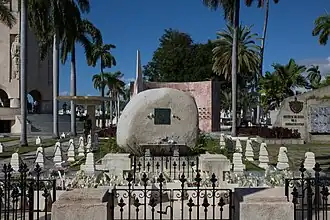 Tomb of Fidel Castro.