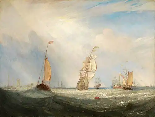 Helvoetsluys by J.M.W. Turner