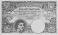 Obverse of the 1919 1,000-złoty note