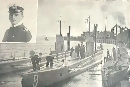 U-9 docked in Sassnitz