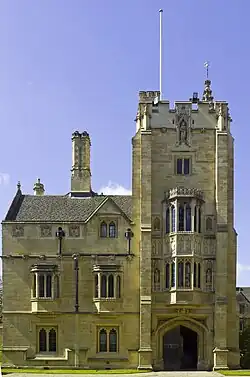 Gateway to St. Swithun's Quad (St. Swithun's Tower).