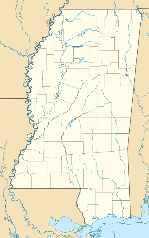 Holly Bluff site is located in Mississippi