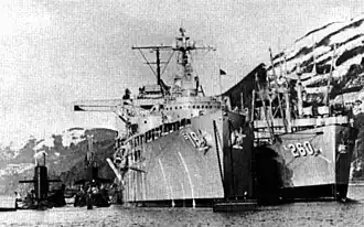 USS Proteus and Betelgeuse at Holy Loch