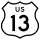 U.S. Route 13 Bypass marker