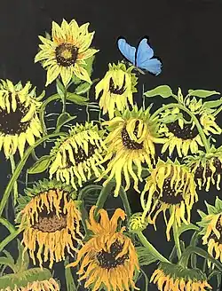 Ukraine, pastel on Sennelier paper 22x28