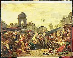 Une Scene du Marche des Innocents, 1814. Paris: Musée du Louvre département des Peintures