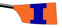 Image showing the rowing club's blade colours