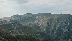 View towards Omu Peak (2,505 m)