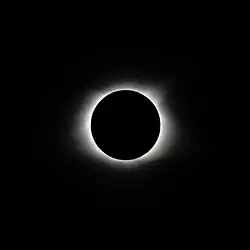 Totality as seen from Sweetwater, Tennessee