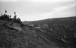 Northward view in 1972.