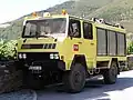 URO rural firefighting truck in North Spain