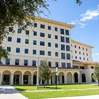 The Student Center and Atala Residence Hall at the University of South Florida Sarasota-Manatee.