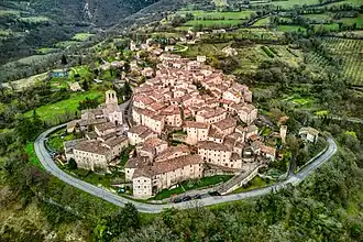 View of Vallo di Nera