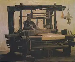 Weaver at the Loom, 1884, Kröller-Müller Museum, Otterlo (F30)