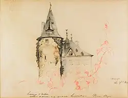 Victor Hugo: Schengen Castle (1871)