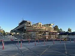 Concrete viaduct beams