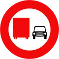 126: No overtaking by commercial vehicles