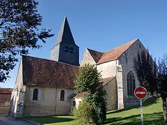 The church in Ville-sur-Arce