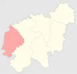 Location in the Vilna Governorate