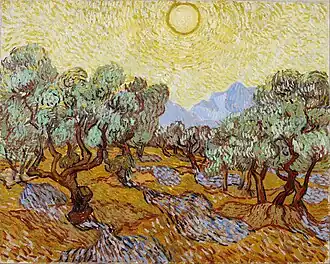 Vincent van Gogh, Olive Trees Saint-Rémy, November 1889
