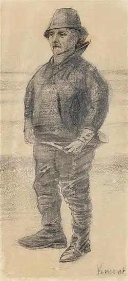 The Fisherman (Facing Right), 1882. Private collection (F1049)