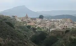A view of the village of Relleu
