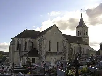 The church in Vitry-le-Croisé