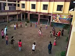 Vivekananda Kendra Students Playing Games