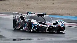 Front view at the circuit Paul Ricard