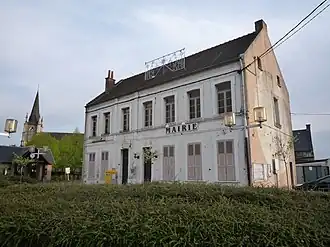 The town hall in Vred