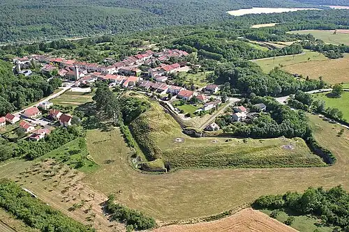 View of the village