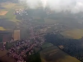 An aerial view of Grandfresnoy