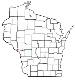 Location of Dodge, Wisconsin