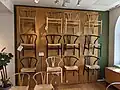 Wishbone Chairs on display at Illums Bolighus