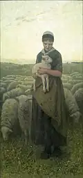 Return of the flock, 1865