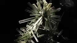 Selenite crystals from Naica mine. Scale unknown.