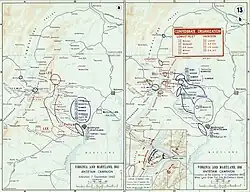 Maryland campaign, actions September 7 to 13, 1862 (Additional map 1)