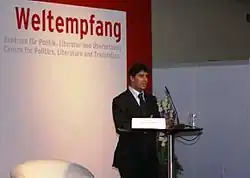 Walid Soliman at the Frankfurt Book Fair