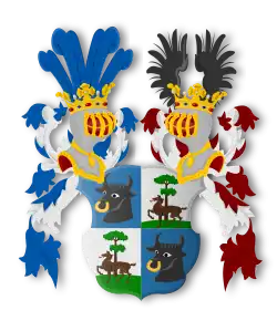 Coat of arms of the ancient von Beneckendorff und von Hindenburg family&nbsp;[de]