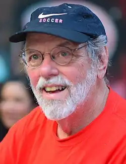 Headshot of Cunningham wearing a Nike cap