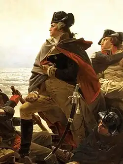 Profile from Leutze's painting