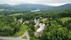 View of Lower Waterford, VT, from the northeast