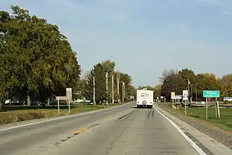 Waupun sign on WIS 68.