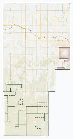 Glentworth is located in Waverley No. 44