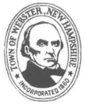 Official seal of Webster, New Hampshire