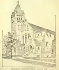 Westminster Presbyterian established in 1891, building destroyed by fire in 1920