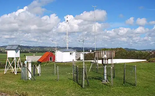 Weather station near the lighthouse