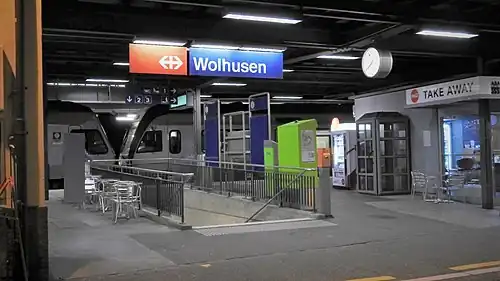 Canopy-covered platform