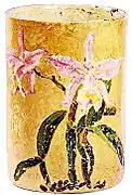 Orchid (orched) (c. 1940), Size: 14 cm, Medium: Oil on ceramics, Collection: Private collection.