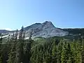 Yak Peak seen from the Coquihalla Highway near the Coquihalla Summit Recreation Area